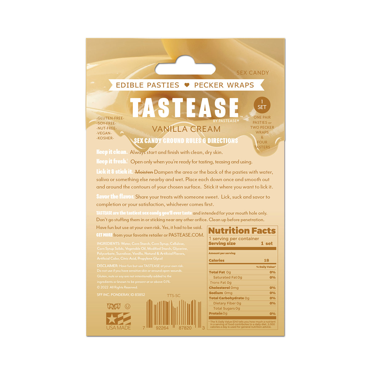 Tastease - Vanilla Cream