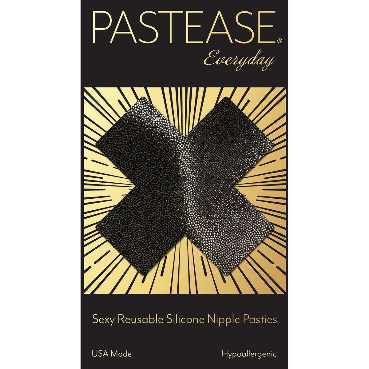 Pastease Everyday Crosses Black