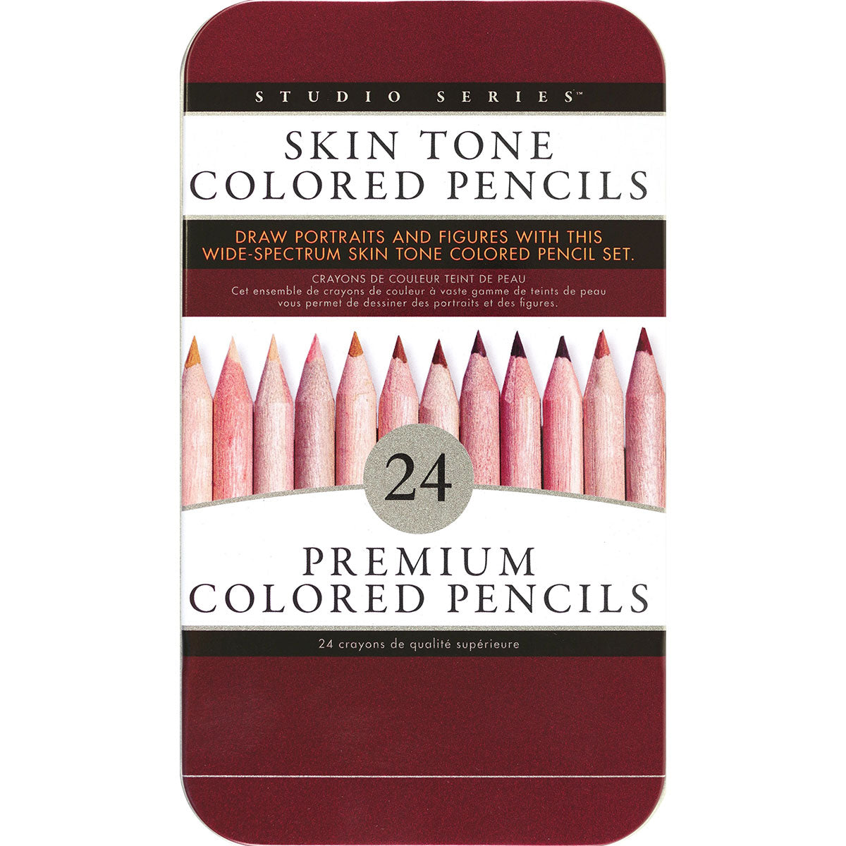 Skin Tone Colored Pencils 24pk