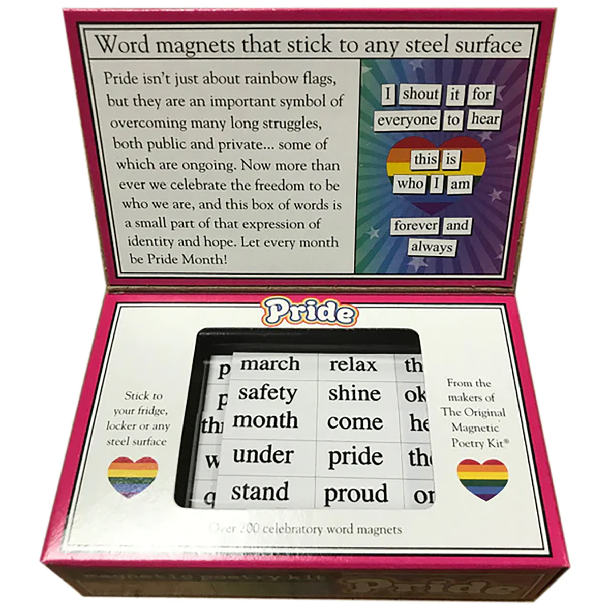 Magnetic Poetry Kit: Pride Edition