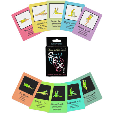 Glow-in-the-Dark Sex Cards