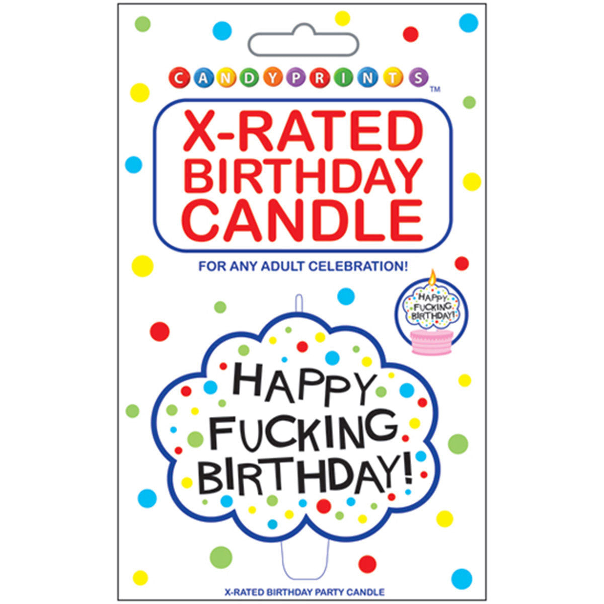 Happy Fucking Birthday! X-Rated Candle