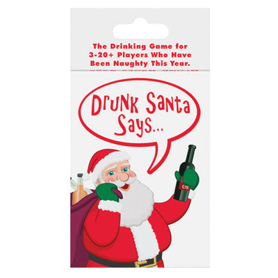 Drunk Santa Says Card Game