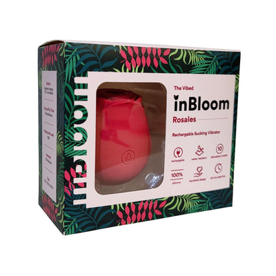 InBloom Rosales Sucking Vibrator - Red