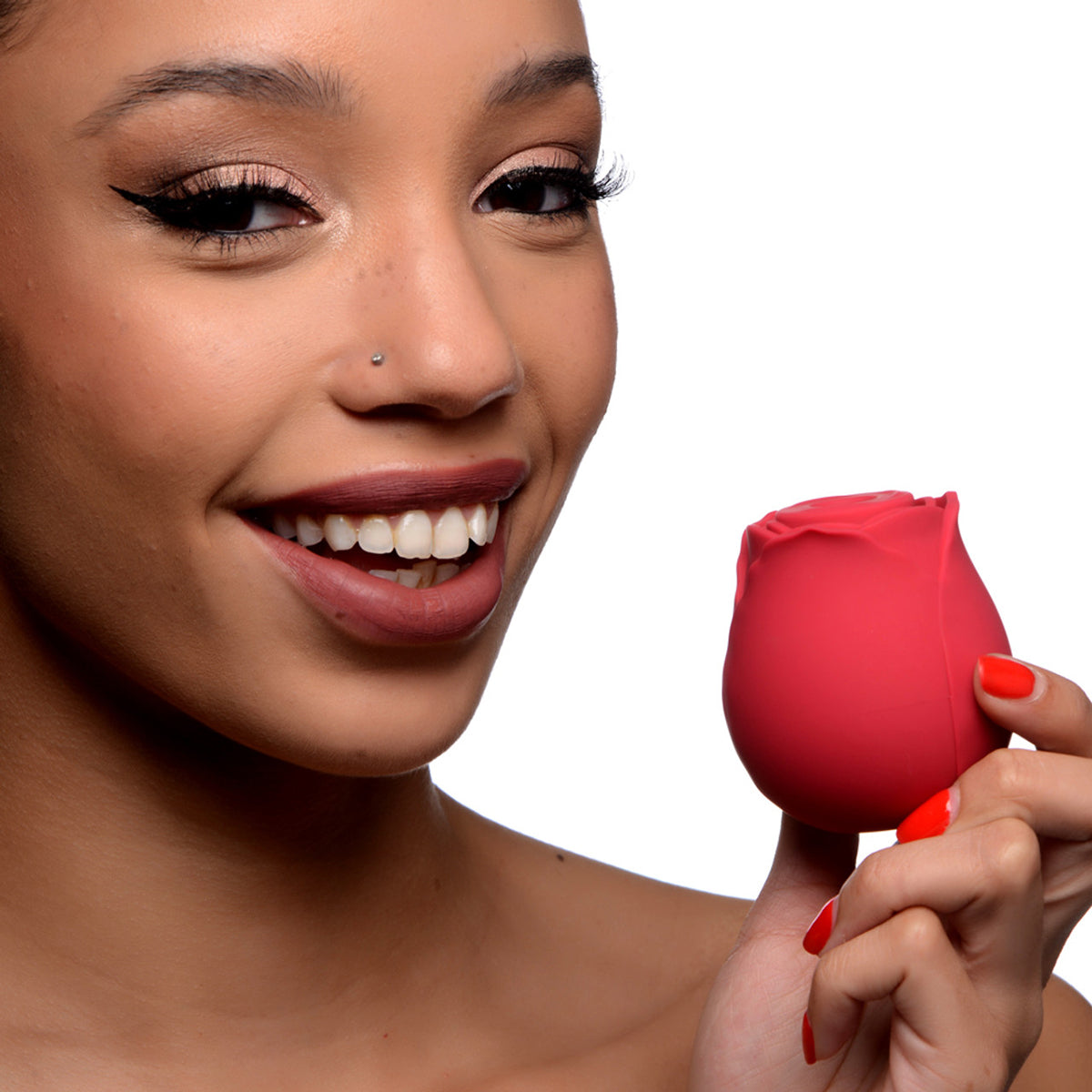 InBloom Rosales Sucking Vibrator - Red