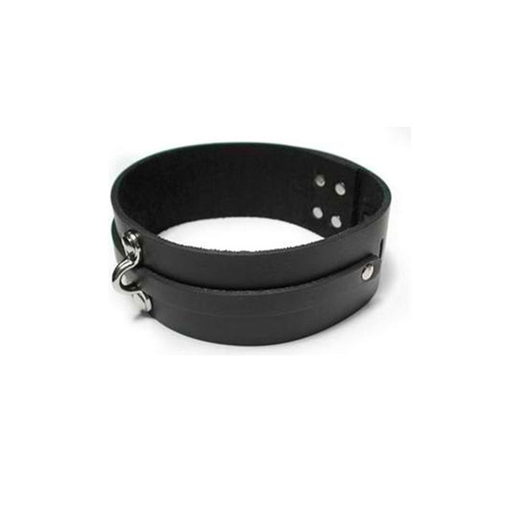 KinkLab Bondage Basics Leather Collar (Black)