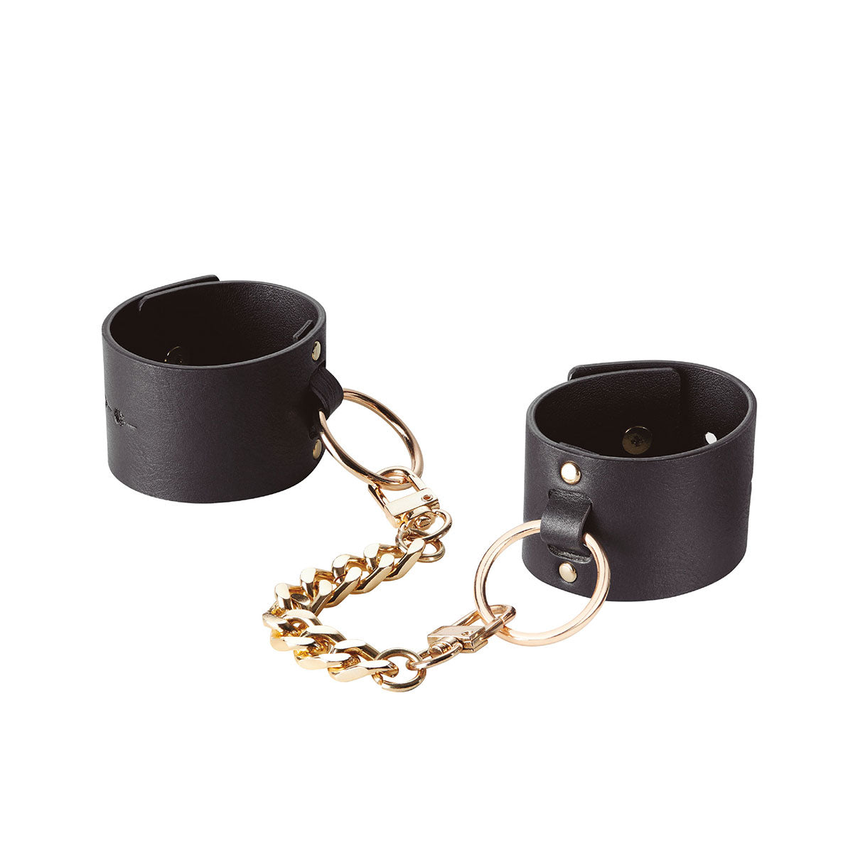 Bijoux Indiscrets Maze Wide Cuffs - Black