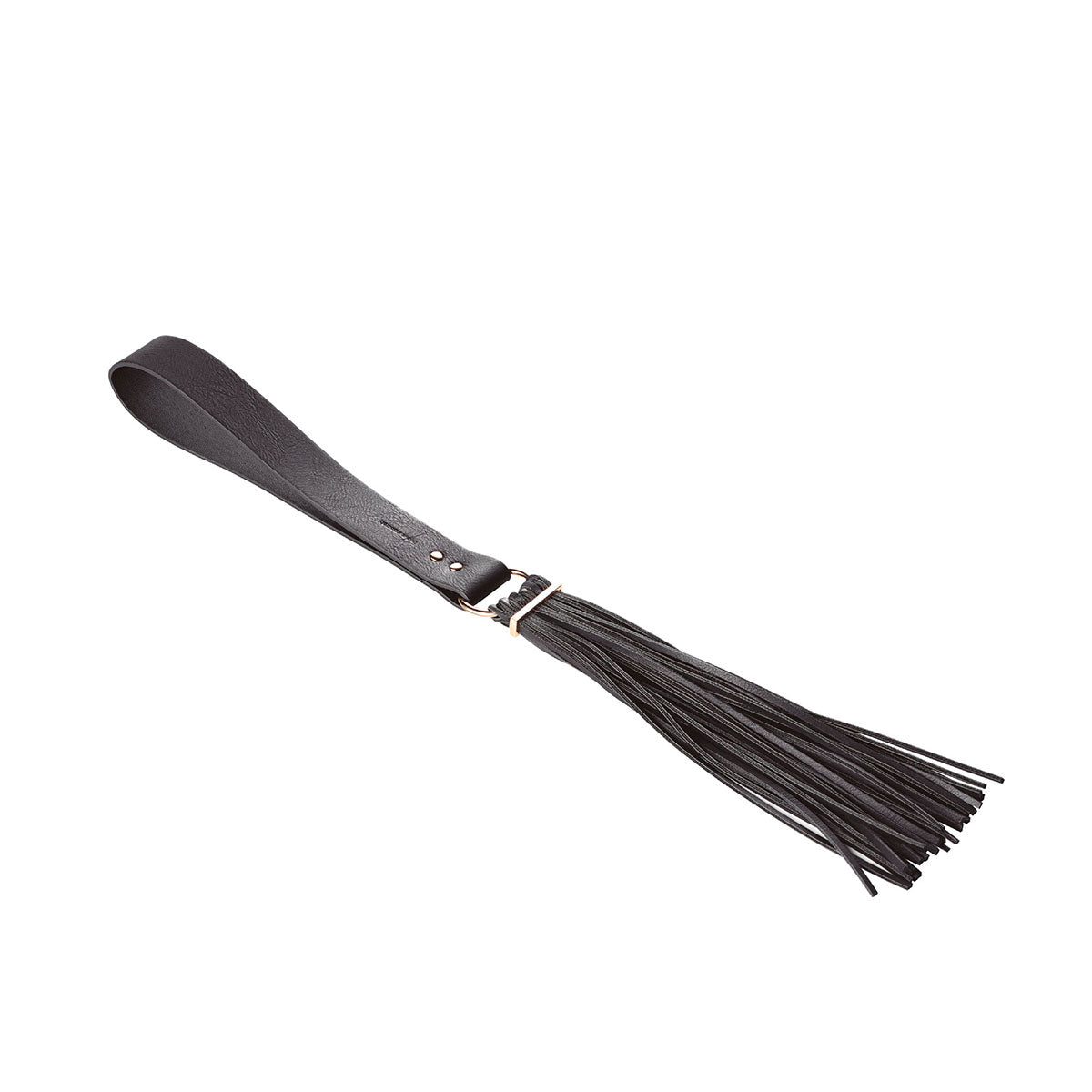 Bijoux Indiscrets Maze Tassel Flogger - Black