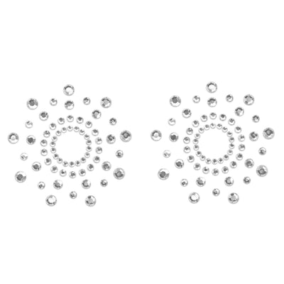 Bijoux Indiscrets Mimi Jewel Pasties - Silver