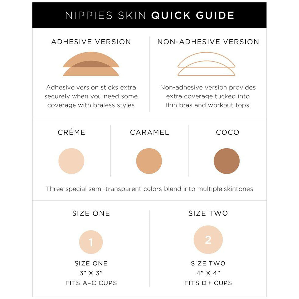 Nippies Skin - Caramel - Size 1