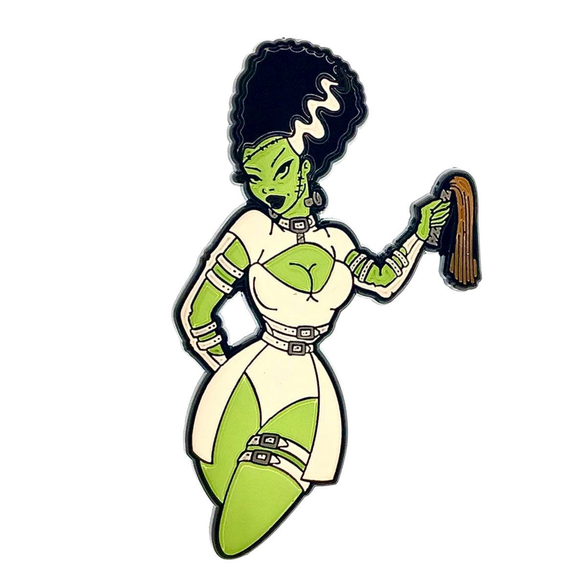 Geeky & Kinky Bride of Frankenstein Pin