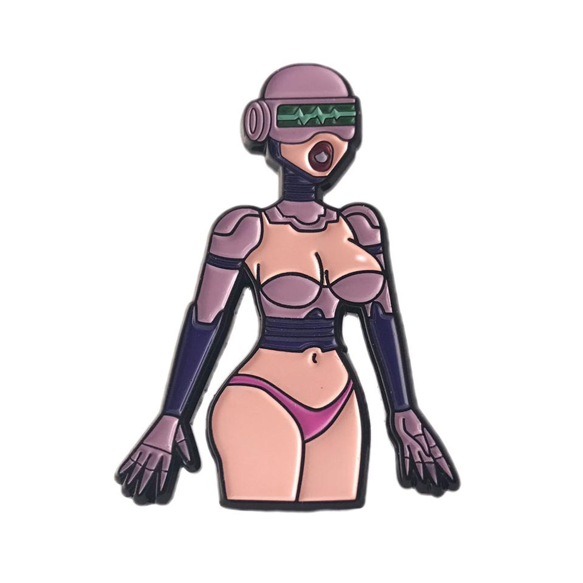 Geeky & Kinky Sex Bot Pin