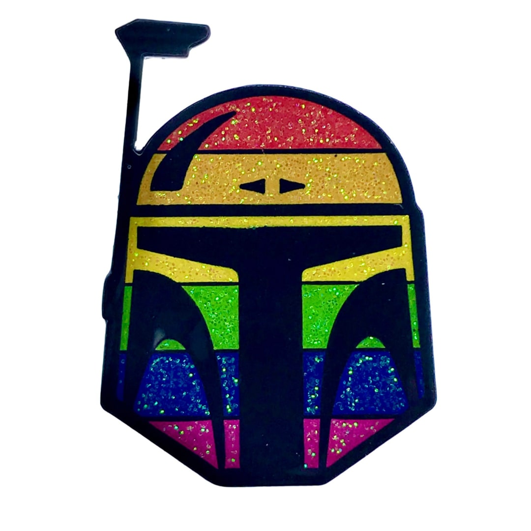 Geeky & Kinky Fett Pride Pin