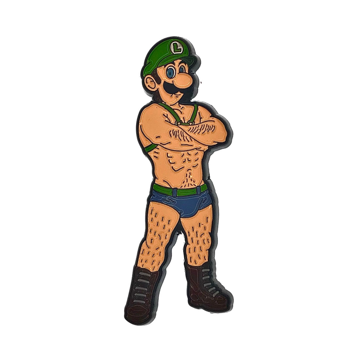 Geeky & Kinky Luigi Pin