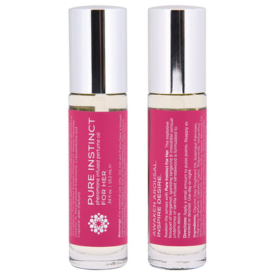 Pure Instinct Pheromone Perfume Oil Roll-On For Her 10.2ml