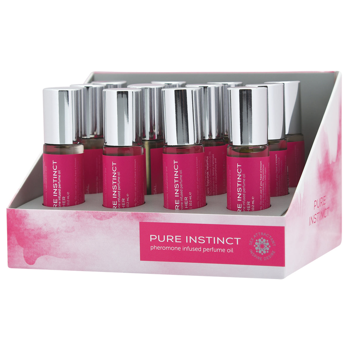 Pure Instinct Pheromone Perfume Oil Roll-On For Her 10.2ml