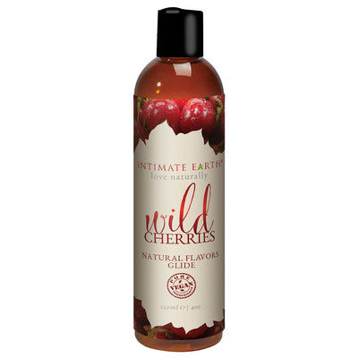 Intimate Earth Flavored Glide - Wild Cherries 4oz