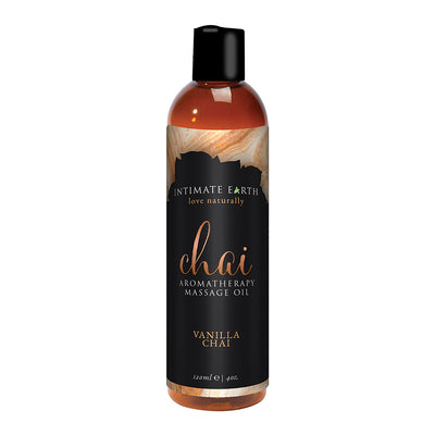 Intimate Earth Aromatherapy Massage Oil - Chai 4oz