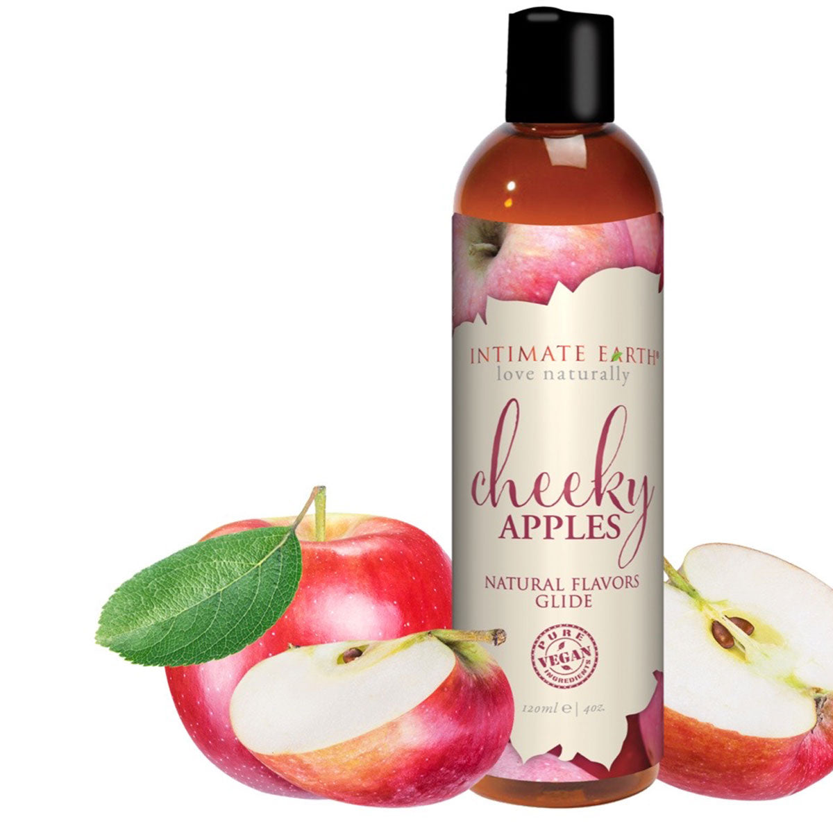 Intimate Earth Flavored Glide - Cheeky Apples 4oz