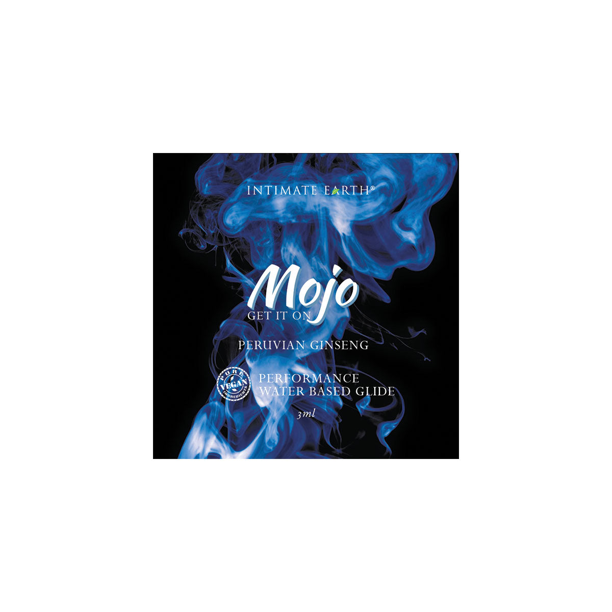 MOJO Peruvian Ginseng Water Based Performance Glide 3ml Foil SINGLE