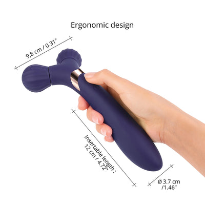 Love to Love Fireball Body Massager - Midnight Indigo