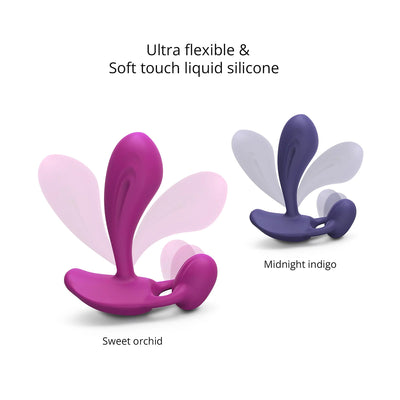 Love to Love Witty G & P-Spot Vibrator - Sweet Orchid