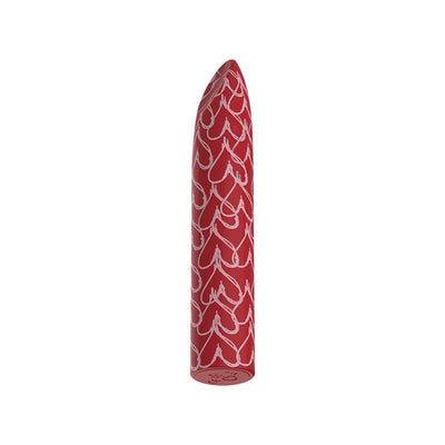 Luv Inc Hb82 Heart Bullet Vibrator Red