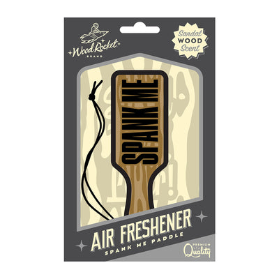 Wood Rocket Air Freshener Spank Me Paddle