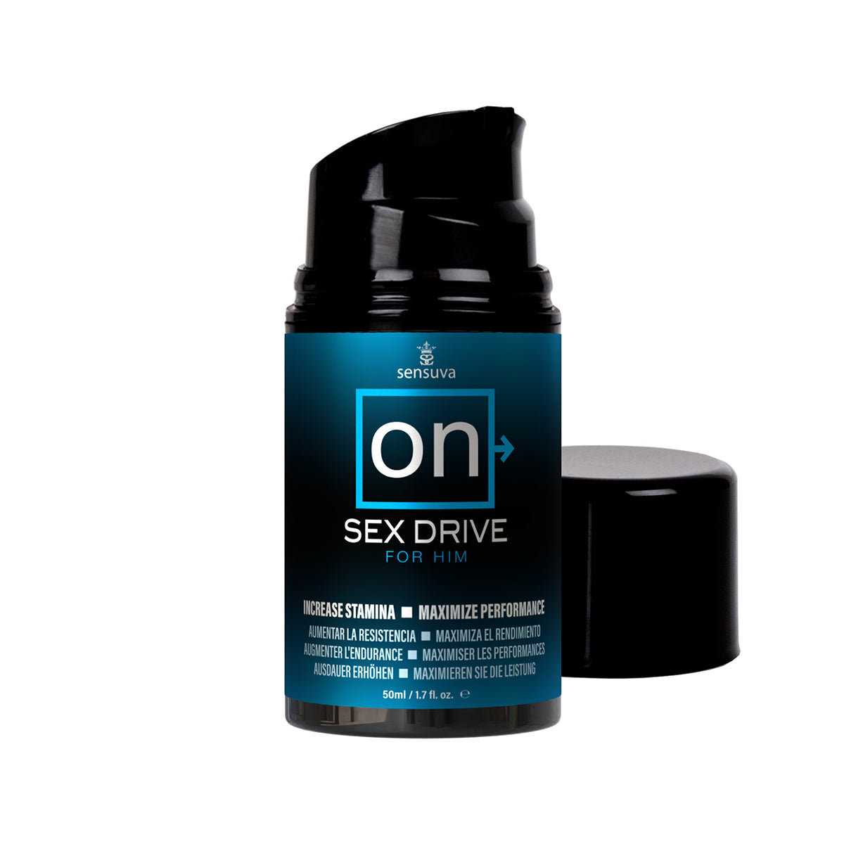 Sensuva ON Sex Drive for Him 2oz