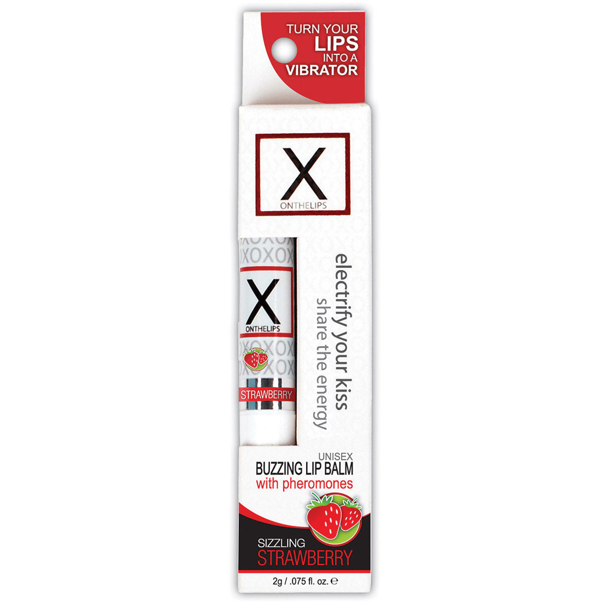 Sensuva X on the Lips 2g Sizzling Strawberry