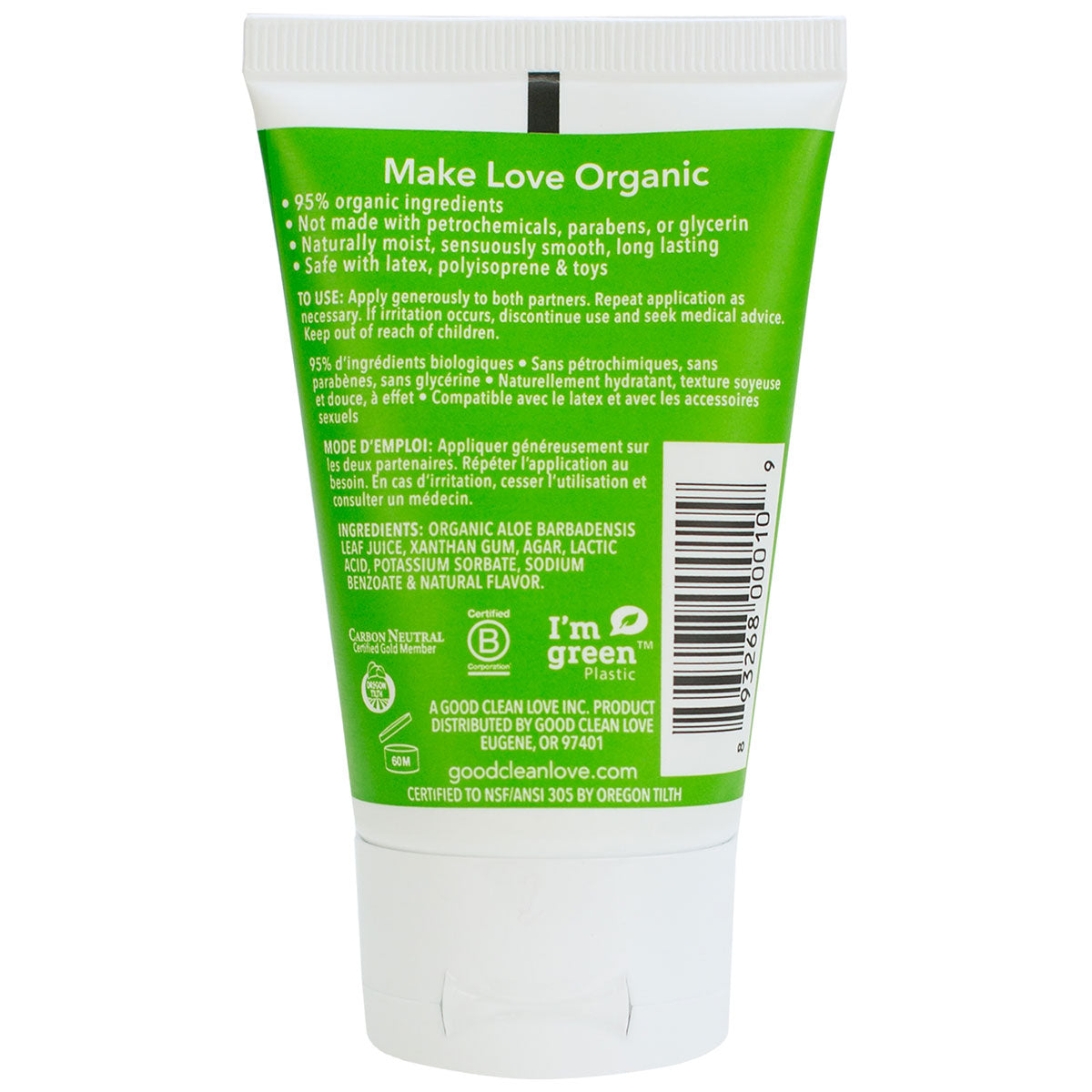 Good Clean Love Personal Lubricant Almost Naked 1.5oz