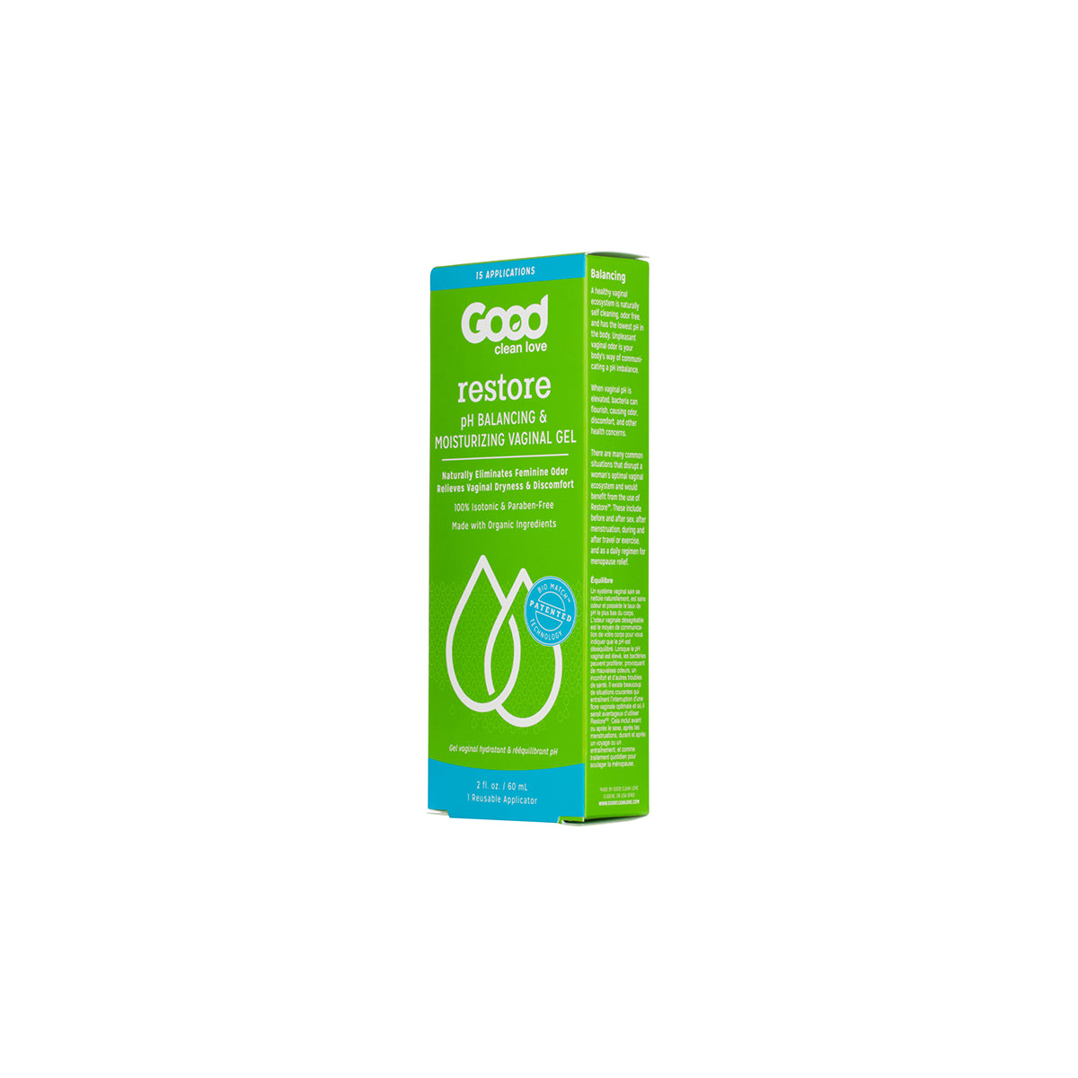 Good Clean Love Restore Moisturizing Lubricant 2oz