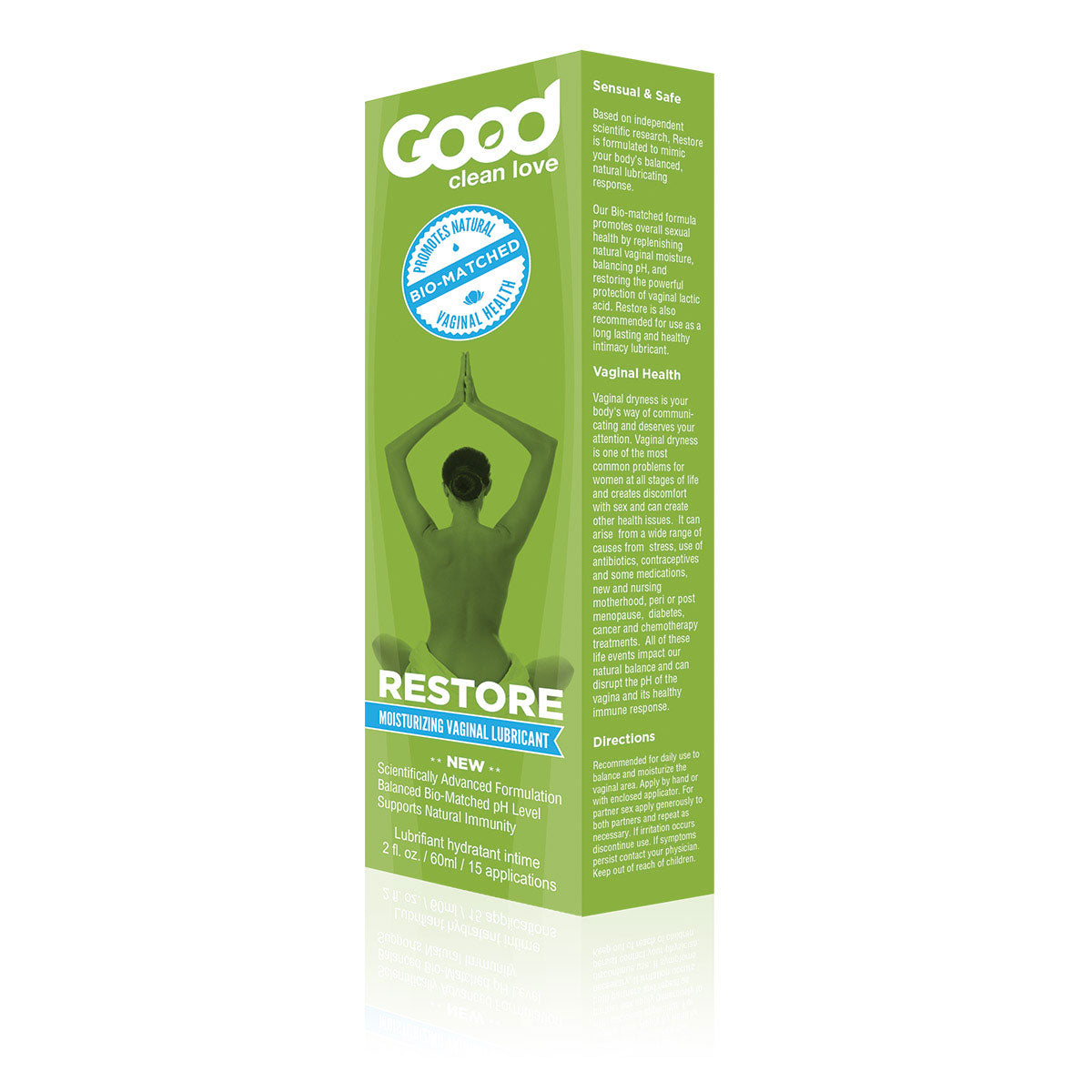 Good Clean Love Restore Moisturizing Lubricant 2oz