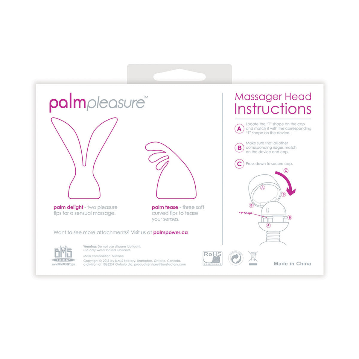 PalmPleasure Attachment 2pk