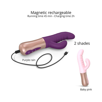 Love to Love Sassy Bunny Vibrator - Purple Rain