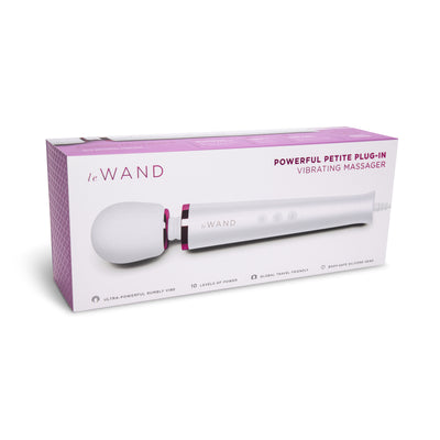 Le Wand Powerful Petite Plug-In- White