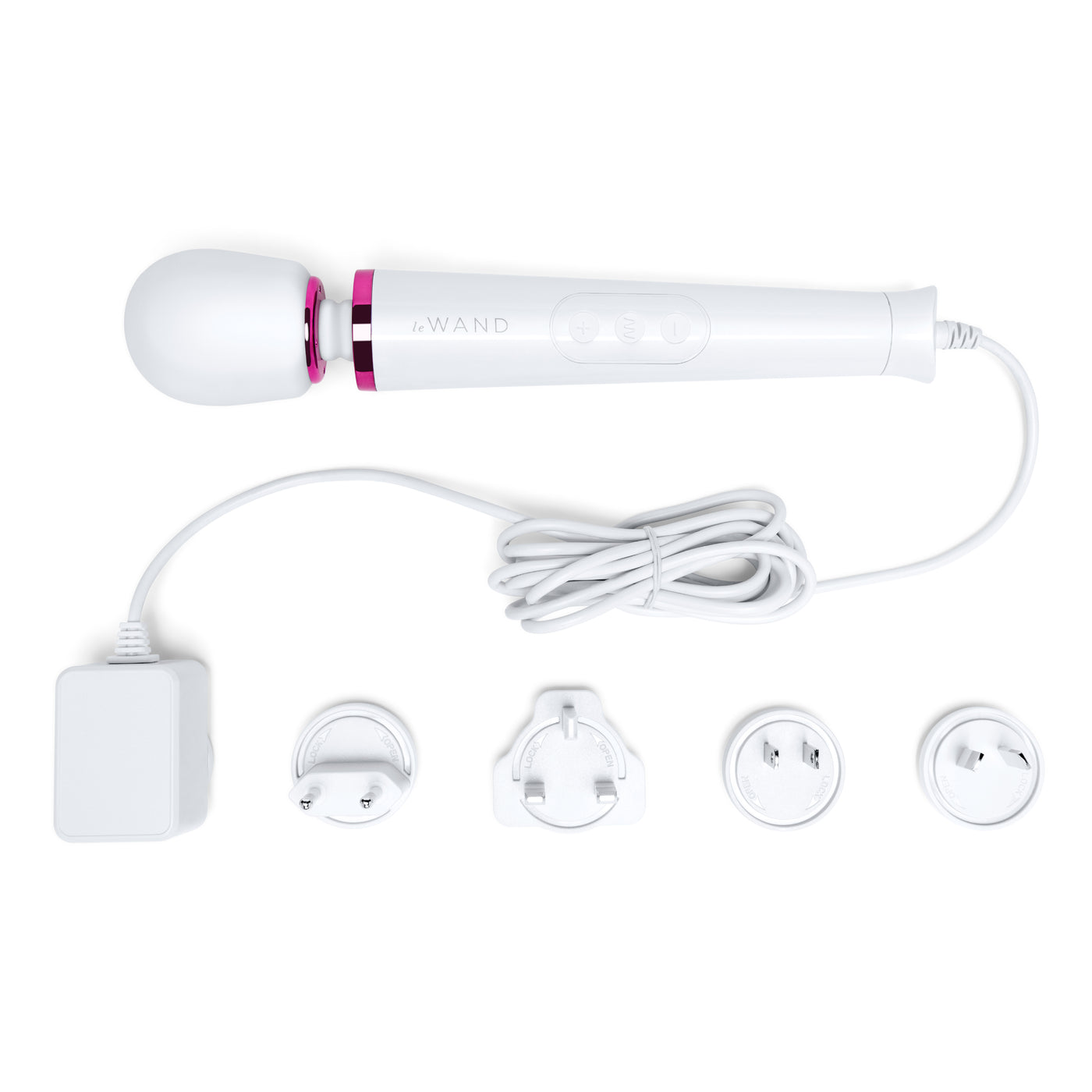 Le Wand Powerful Petite Plug-In- White