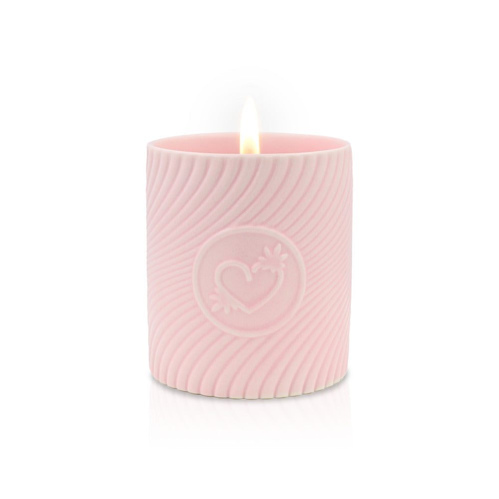 HighOnLove Pink Massage Candle - Lychee Martini