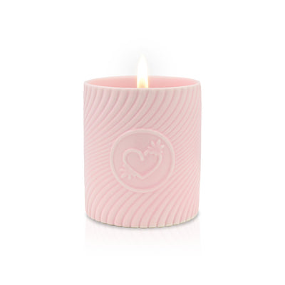 HighOnLove Pink Massage Candle - Lychee Martini