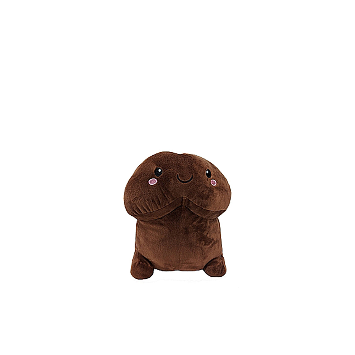 Shots Short Penis Stuffy 7.88" - Brown