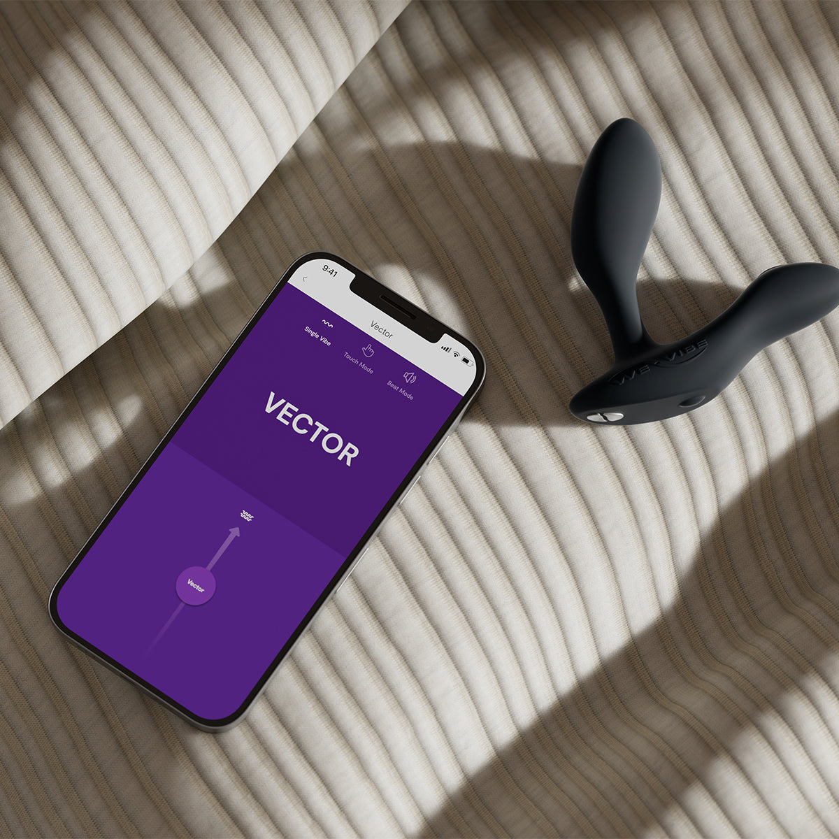 We-Vibe Vector+ - Charcoal Black