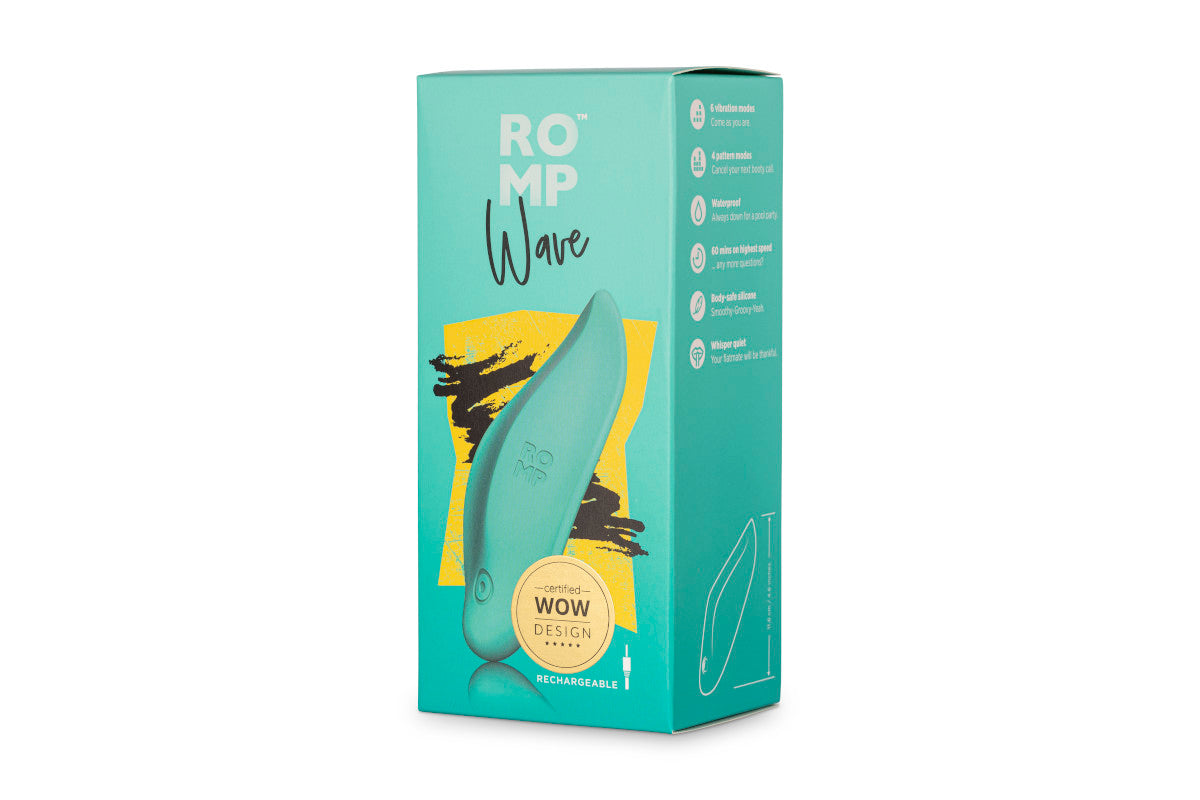 ROMP Wave Lay-On Vibrator - Mint