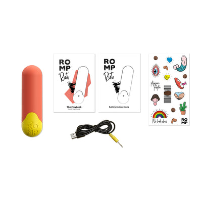 ROMP Riot Bullet Vibrator - Orange