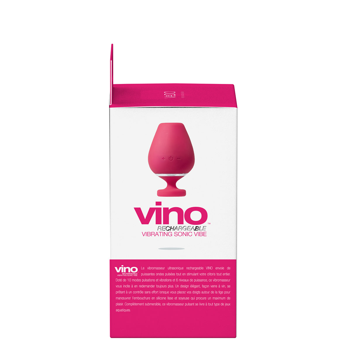 VeDO Vino Vibrating Sonic Vibe - Pink