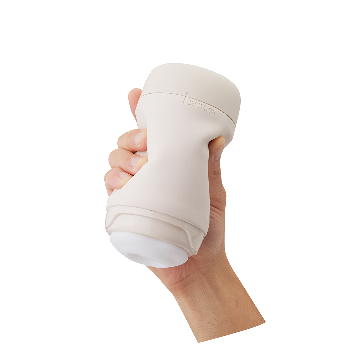 TENGA Puffy Stroker - Latte Brown