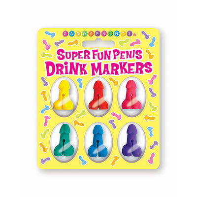 Super Fun Cocktail Markers 6pc Set