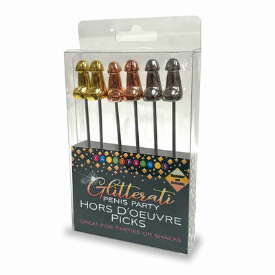 Glitterati Hor D'oeuvre's Picks 6pc Set