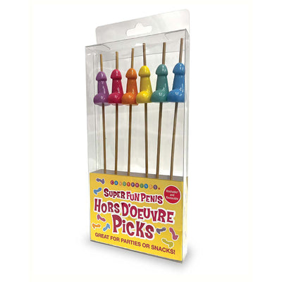 Super Fun Hor D'oeuvre's Picks 6pc Set