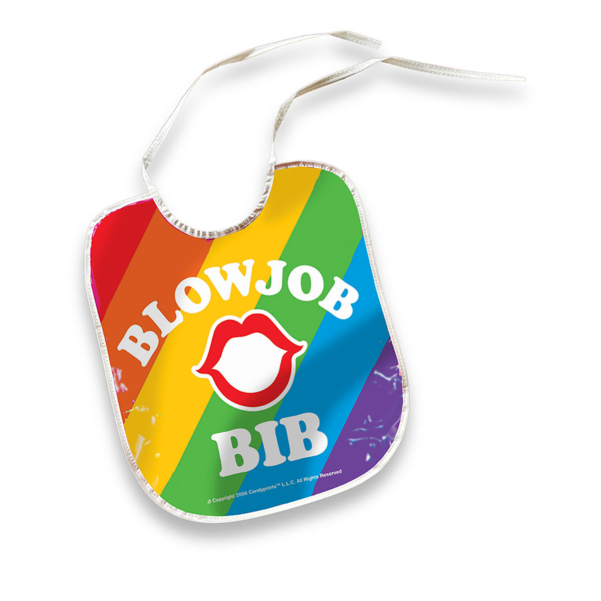 Blow Job Bib Rainbow