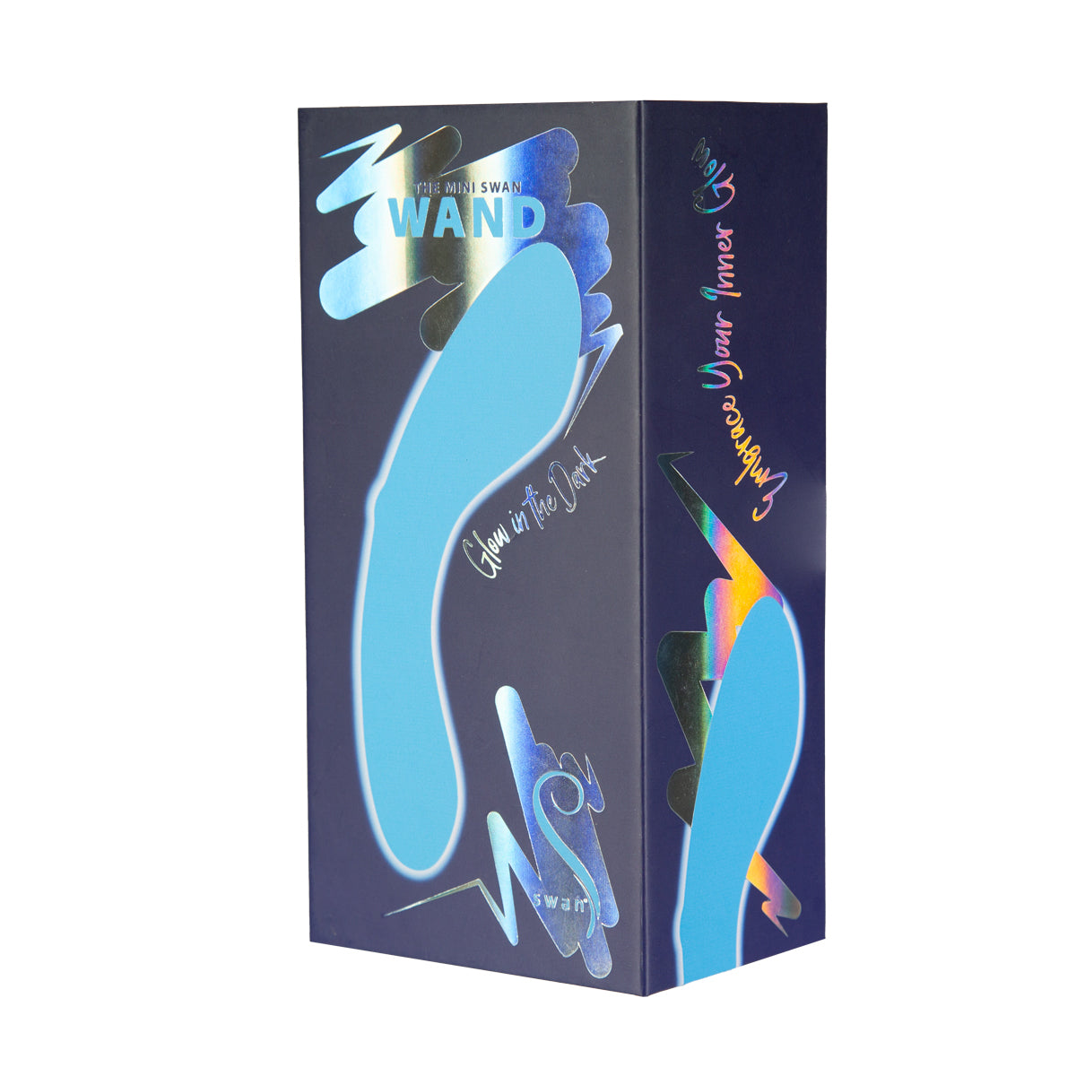 Swan- The Mini Swan Wand Glow-in-the-Dark Blue